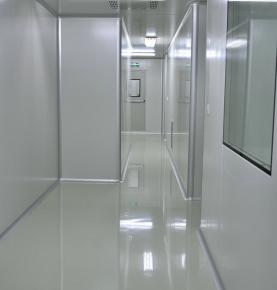 Clean room corridor